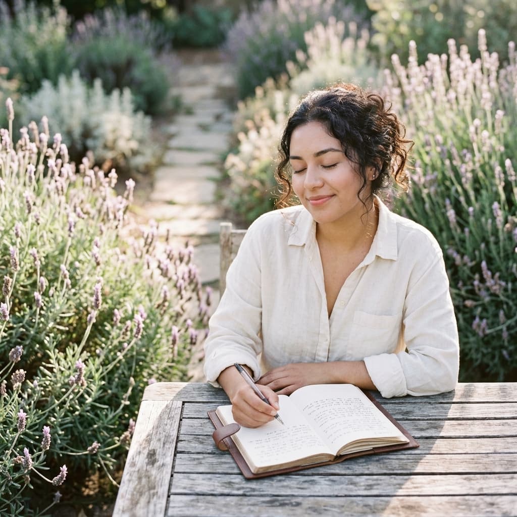 Mujer explicando a su entorno lo que vivió con una pareja narcisista