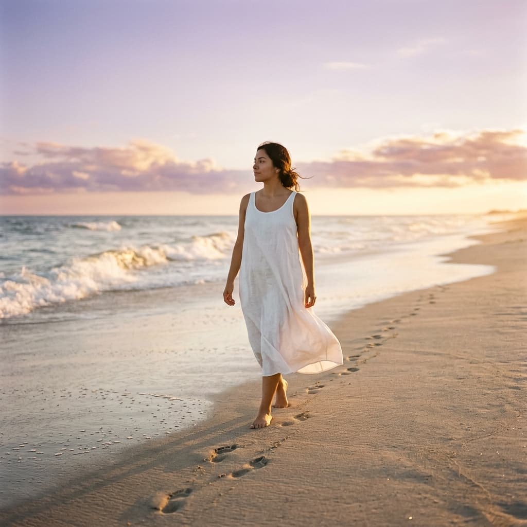 Mujer recuperando su autoestima tras relación con narcisista