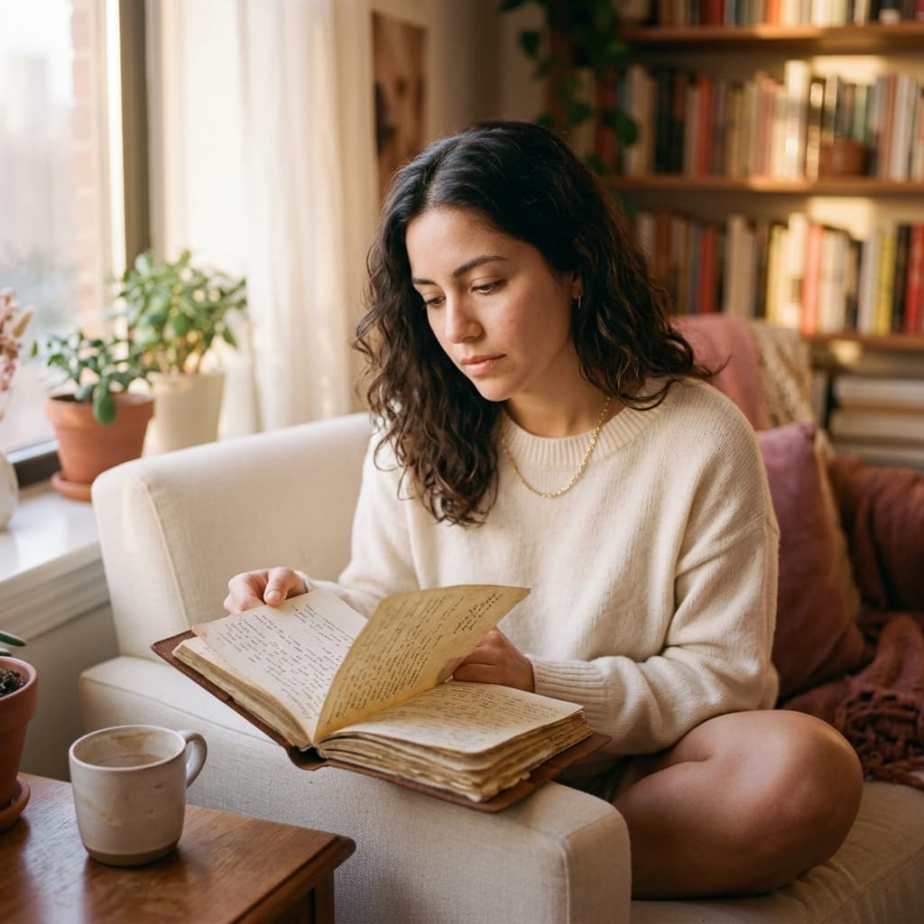 Mujer reflexionando sobre señales de manipulación en su relación