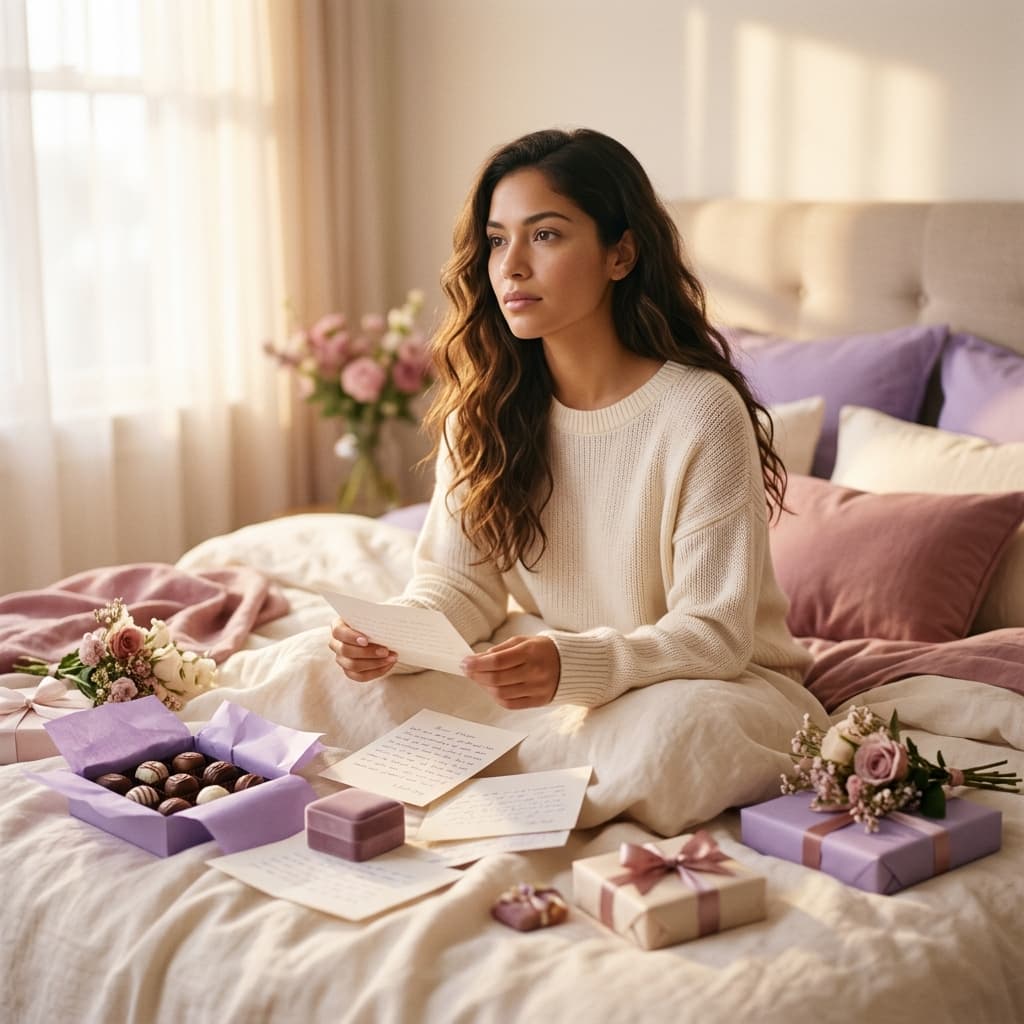 Mujer reflexionando sobre love bombing y hoovering en relaciones tóxicas