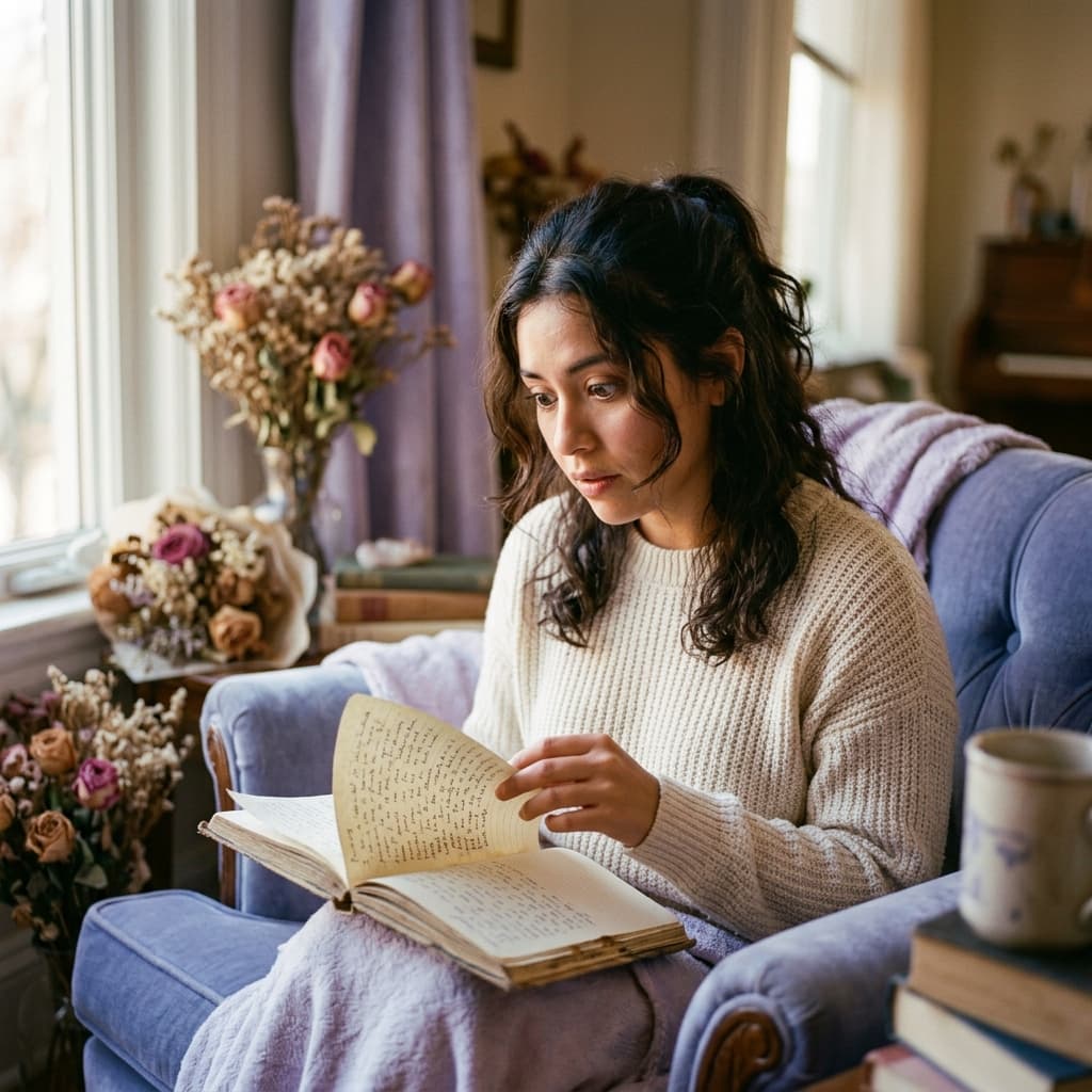 Mujer reflexionando sobre señales de alerta en la comunicación con narcisistas