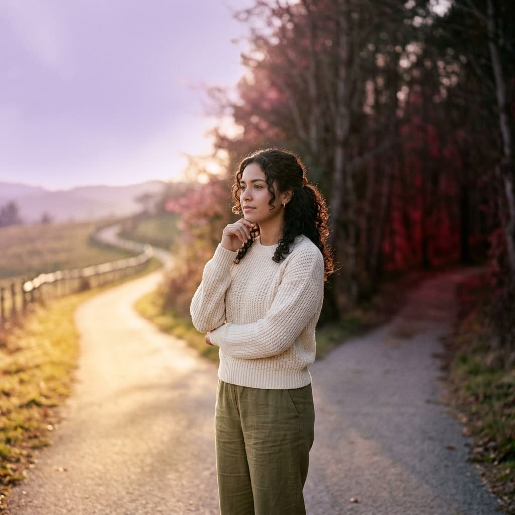 Mujer reflexionando sobre señales tempranas de relación tóxica con narcisista